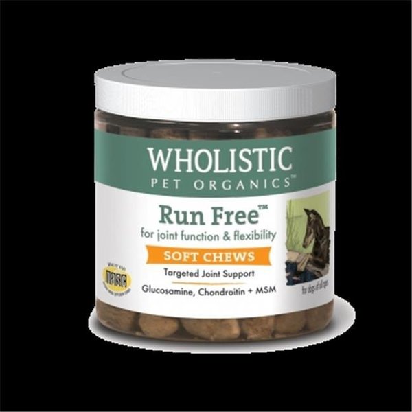 Wholistic Pet Organics Wholistic Pet Organics STWP200120 2 g Run Free Soft Chews for Dogs - 120 Count STWP200120